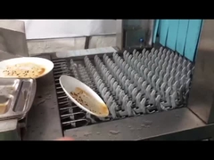 Przemysłowa zmywarka do naczyń Duża komercyjna restauracja Zmywarka szkolna